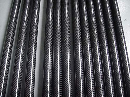US WHABEST 2kom cijevi od karbonskih vlakana 3k visokog sjaja 9mm od x 7mm ID x 1000mm dužine / cijevi/cijevi/osovine