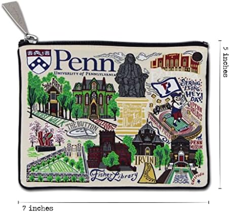 Catstudio University of Pennsylvania Collegiate patentne torbice sa zatvaračem | Drži vaš telefon, kovanice,