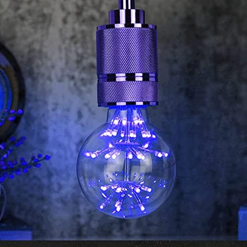 Ydjoo G95 dekorativna Edison sijalica 3W plavi Globus Retro Vintage sijalice 30 W ekvivalentna E26 baza prozirnog
