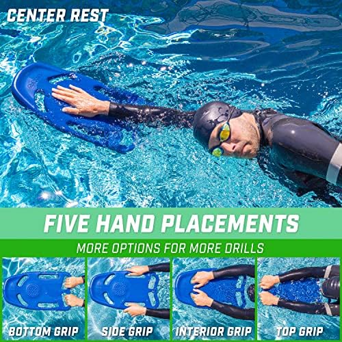GoSports X5 Swim Kickboard za trening plivanja i vježbe u bazenu - odaberite veličinu za odrasle ili