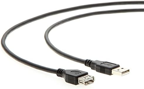 InstalaterParts 3 FT USB 2.0 ekstenzijski kabel velike brzine - A-musko za A-ženski - crno