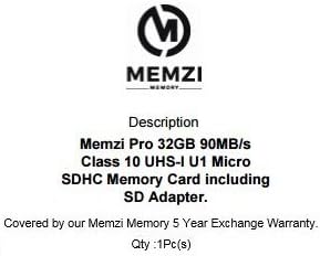 MEMZI PRO 32GB klase 10 90MB / s Micro SDHC memorijska kartica sa SD adapterom za HTC RE akciona kamera