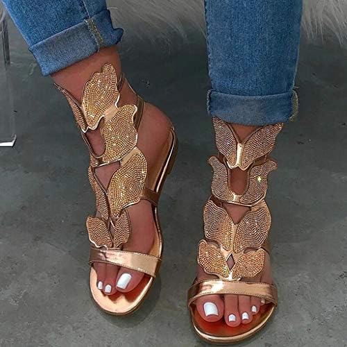 Ženske sandale Otvorene nožne pete Sandale s niskim potpeticama Sandale Ležerne prilike modne sandale Udobne planinarske