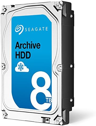 Seagate Arhiva HDD v2 8TB SATA 6Gb / s 128MB keš 3,5-inčni Interni goli pogon sa SMR tehnologijom