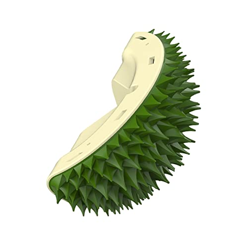 ikasus Cat Self Groomer, ugaoni frizer za pse-slatka četka za masažu u obliku Durian oblika samoljepljiva