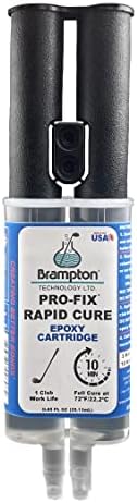Brampton Technology, LTD. Epoxy PRO-FIX 5 & amp;10 Rapid Cure - Golf Club Repair.85 unce