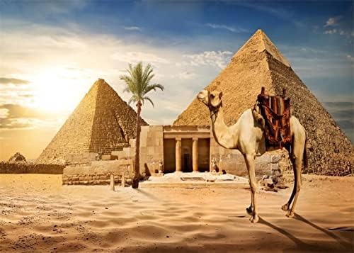 BELECO 20x10ft tkanina Egipat piramide pozadina fotografija drevna egipatska piramida Kamila pozadina Giza pustinjska