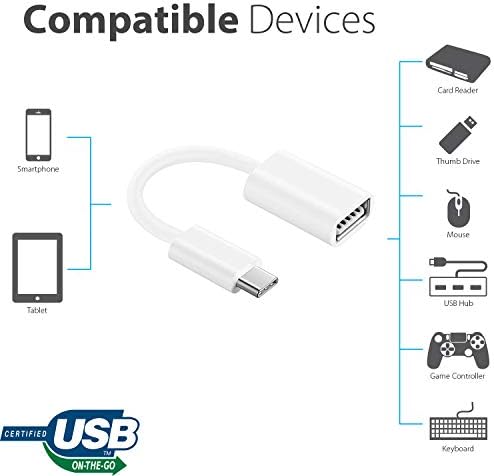 Big-e OTG USB-C 3.0 adapter kompatibilan sa Samsung Galaxy S20 + za funkcije višestruke upotrebe