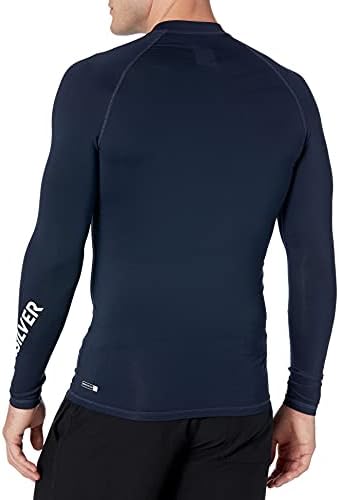 Quiksilver muški standardni svevremenski štitnik za duge rukave UPF 50 zaštita od sunca Surf Shirt