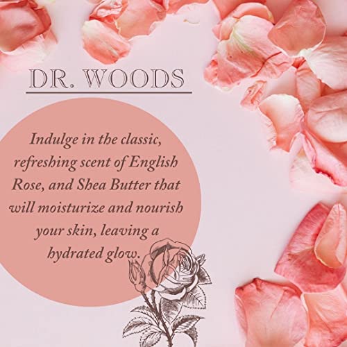 Dr. Woods Skin piling engleski Rose Bar sapun sa organskim Shea maslacem, 5.25 unca