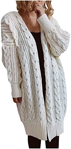 Žene dugih rukava Kardiganski kardiganski karijski dugi rukav dugi rukavi Jesenski džemper