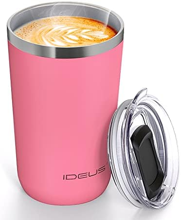 Ideus 20 Oz čaša, putna šolja za kafu sa kliznim poklopcem otpornim na prskanje, vakuumski izolovana