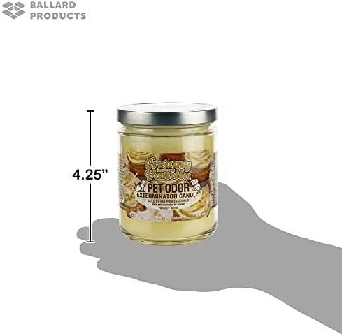 Pet miris Extesterminator mirisna slatka kremasta vanilija - paket od 2 - Miris Eliminiranje snopa svijećom sa