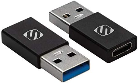 Scosche Aca-2pksp Strikeline USB tip-c do USB tipa-a adapter 2-pakovanje - crna