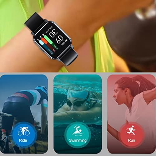 Delartsy Smart Watch Potpuno dodirivanje vodootpornih stražara vanjski sportski satovi fitness smartwatch za android,