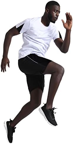 BUYJYA Muška odjeća za vježbanje atletske kratke hlače Set 3 paketa za košarkaški Fudbal trening vježbe
