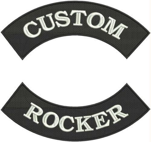 Rocker Patch - prilagođeni izvezeni šivanje oznake, značka 11 široka