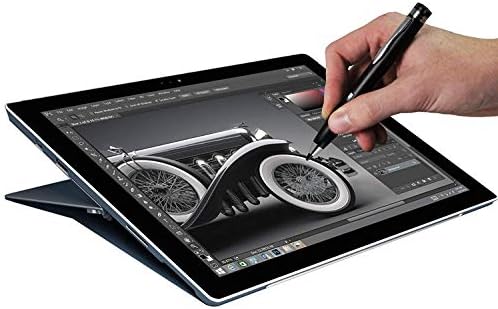 Bronel crna fina tačaka digitalna aktivna olovka za stylus kompatibilna sa ASUS Zenbook UX410UA 14 inča