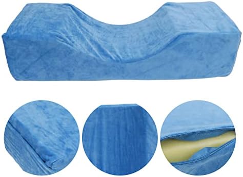 Yuehuam Eyeelash jastuk u obliku slova Profesionalni memorijski paprika sa salonom šminke sa džepom