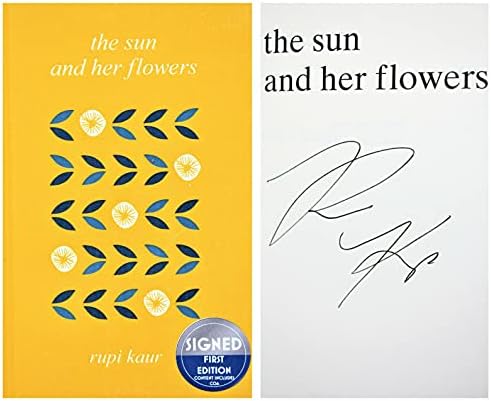 The Sun and Her Flowers AUTOGRAPHED by Rupi Kaur