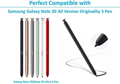 5 kom meki savjeti / nibs za Samsung Galaxy Note 20 ultra / bilješka 20 s olovka za zamjenu mekim nibi [0,7 mm]