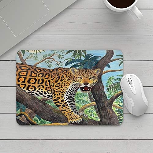 Ekobla Mousepad Jaguar PAD PADEL JUNGLE CRTEVO Južna Amerika Životinjska priroda Divljač kože Safari Gaming