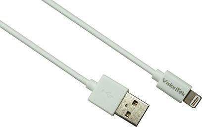 Visiontek Munja do USB 2 metra MFI kabel, bijeli - 900863