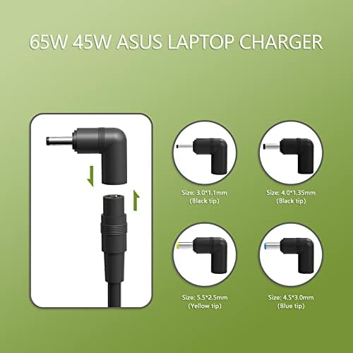 65W 45W 33W Zamjena punjača za ASUS Chromebook Vivobook Zenbook TransformerBook EEEBook serije AC adapter za napajanje