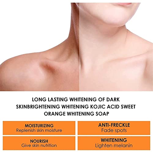 Zinbole narandža Vitamin C ručno rađeni sapun, prirodni organski sapun sa 99% vitamina C, vitamin C sapun