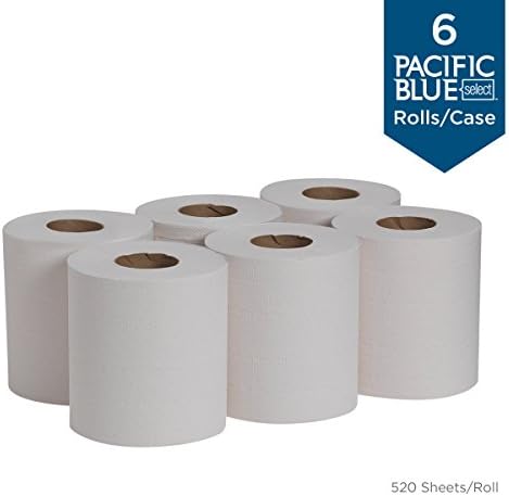 Pacific Blue odaberite Centerpull 2-slojni papirni ubrusi GP PRO , bijeli, 44000, 520 listova po roli,