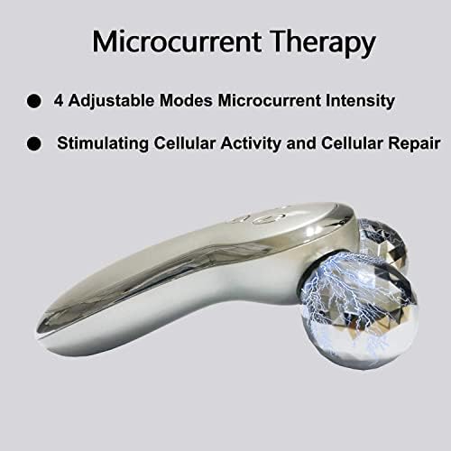 3D Face Lift Roller masažer Mikrostrujni Skin Roller električna vibraciona masaža lica 360 rotirajte