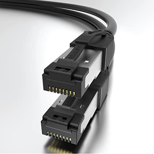 Linkup - [GHMT & DSX8000 certificirani CAT8 Ethernet patch kabel s / ftp 22awg dvostruki zaštićeni čvrsti kabel