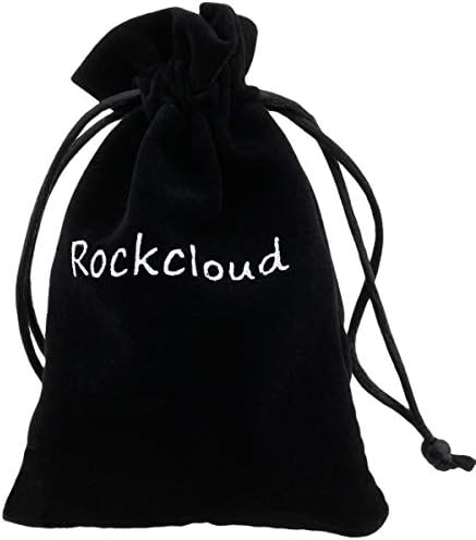 RockCloud užarene konopce za crtanje crne staklene ručke ručke za ormar ormar za ormar za ormar za ormar za