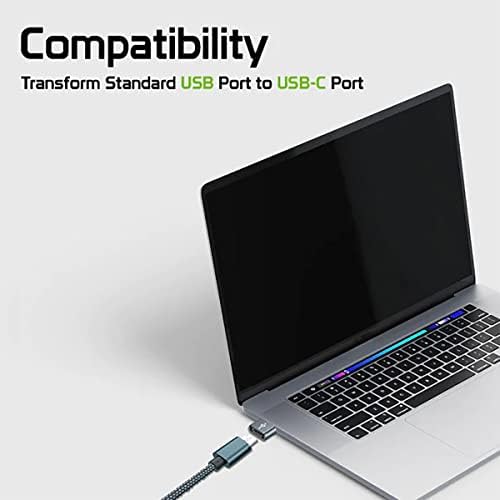 USB-C ženka za USB muški brzi adapter kompatibilan sa vašim Leeco LE Pro3 za punjač, ​​sinkronizaciju, OTG uređaje