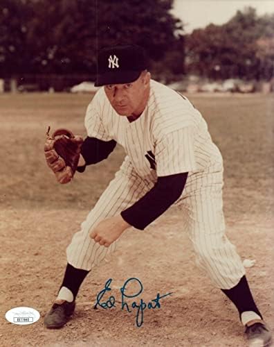 Ed Lopat New York Yankees potpisao je autogramiranu fotografiju JSA COA 8x10 - AUTOGREMENT MLB fotografije