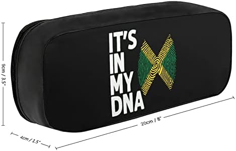 To je u mojoj DNK jamajci zastava za olovku PU kožna olovka za olovku Olovka veliki kapacitet Olovka Olovka