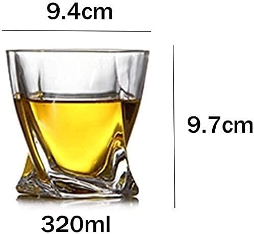 Whisky Decanter dekanter za vino 5-dijelni set čaša za dekanter za viski kristalno staklo dekanter za