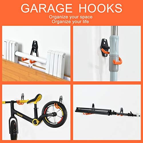 Aoben garažne kuke za teške uslove rada, čelične kuke za garažu, vešalice za pomoćne alate i kombinovane