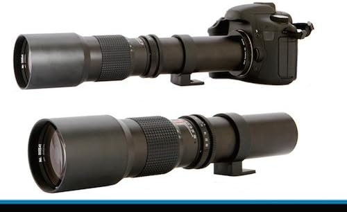 Professional HD 500-1000mm teleskopski telefoto objektiv za Nikon D3000 D3100 D3200 D3300 D3400