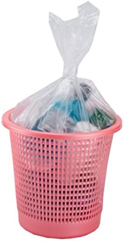 Feiupe 1.2 galona Ekstra jaka jasna jasna mala vrećica za smeće za smeće Kan za smeće, 100 tačaka