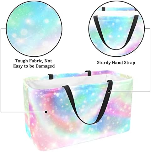 Kupovina Košarica Rainbow Cat Torbe za kupovinu Vodootporna Torbica Tote torba Sklopiva torba za teške