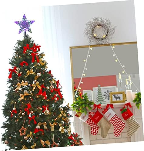Tendycoco 1pc Božićna svjetla Chrismas Svjetla stabla zvezda ukrasi Nativitet Dekor osvijetljeno