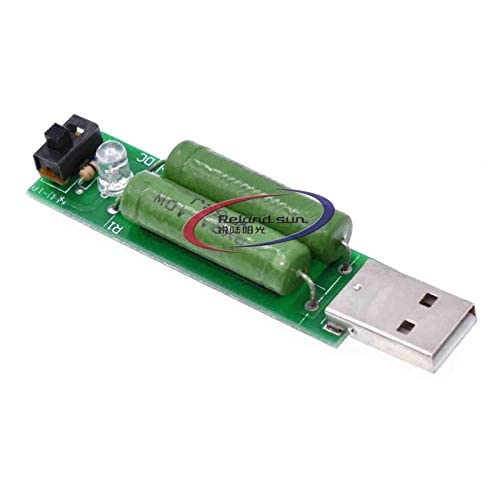 Mini pražnjenje USB otpornika opterećenja Trenutni tester sa prekidačem 2A / 1A Mobile Power struja