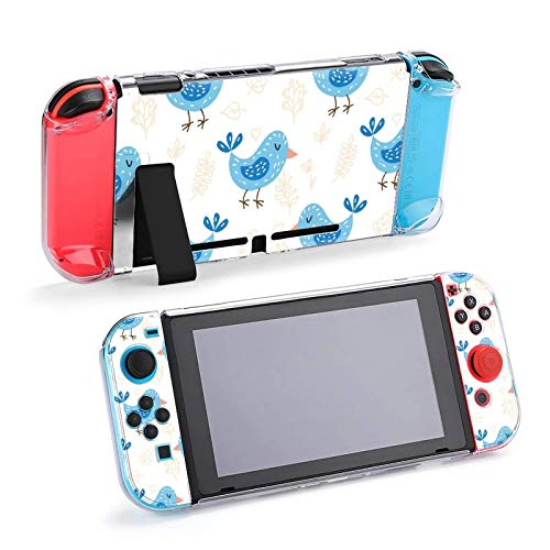 Futrola za Nintendo Switch slatke plave sove Set od pet komada zaštitni poklopac futrola za konzole za