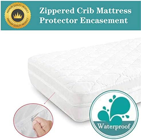 Zaštitnik madraca krevetića, zaštitnik madraca za bebe | Crib vodootporni poklopac madraca | Prozračni patentni