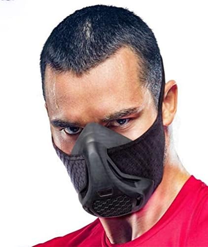 Inoomp teretana za trening trening visoke visine Pribor za vježbi sa 24 nivoa zraka za trčanje biciklističkoj fitnes kisik barijer kisik otpornost na sportsku robu vježbati masku