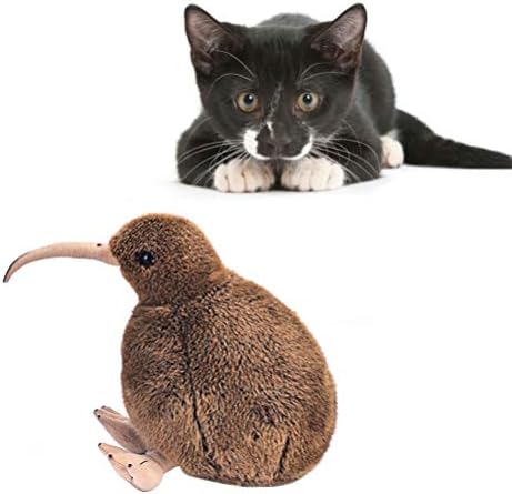 Hemobllo Kiwi mačka igračka-meke plišane igračke za mačke Kiwi ptice igračke za kućne ljubimce igračka
