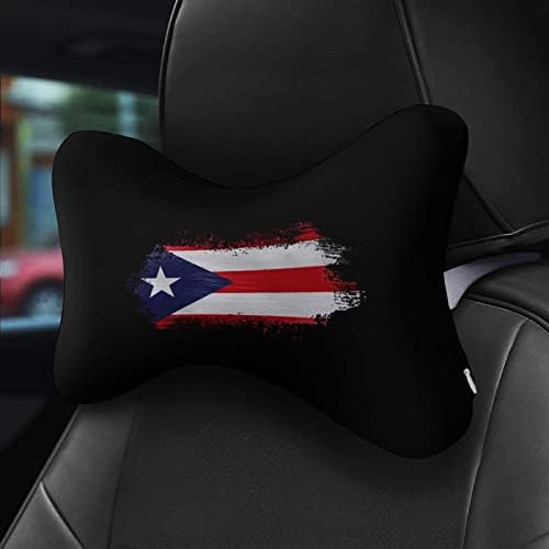 Puerto Rico Zastava automobila Jastuk za auto mekano glava za glavu Jastuk Jastuk od jastuka Jastuk 2 Pakovanje
