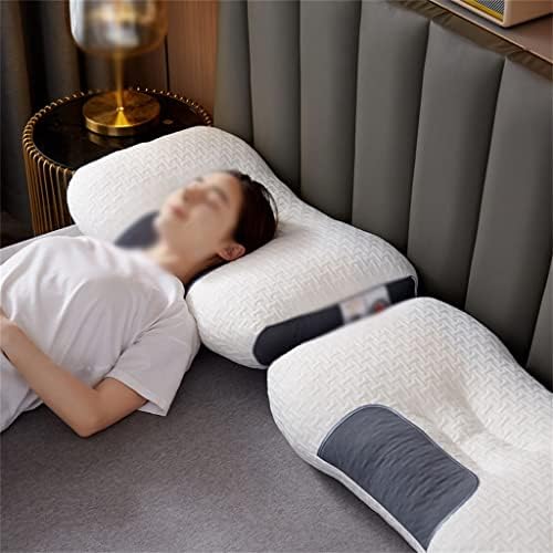 N / A 3D zonirani pleteni štitnik vrata Proteinski jastuk Core Spa jastuk jastučnica za odrasle par jastuka