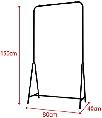 Početna moderna i jednostavna jednostavna šina za odjeću, početna upotreba otvoreni stalak za izlaganje u nordijskom stilu metalni stalak za kapute u nordijskom stilu horizontalna traka za vanjsku odjeću štap stalci za kapute, lsxysp, c, 1504080cm